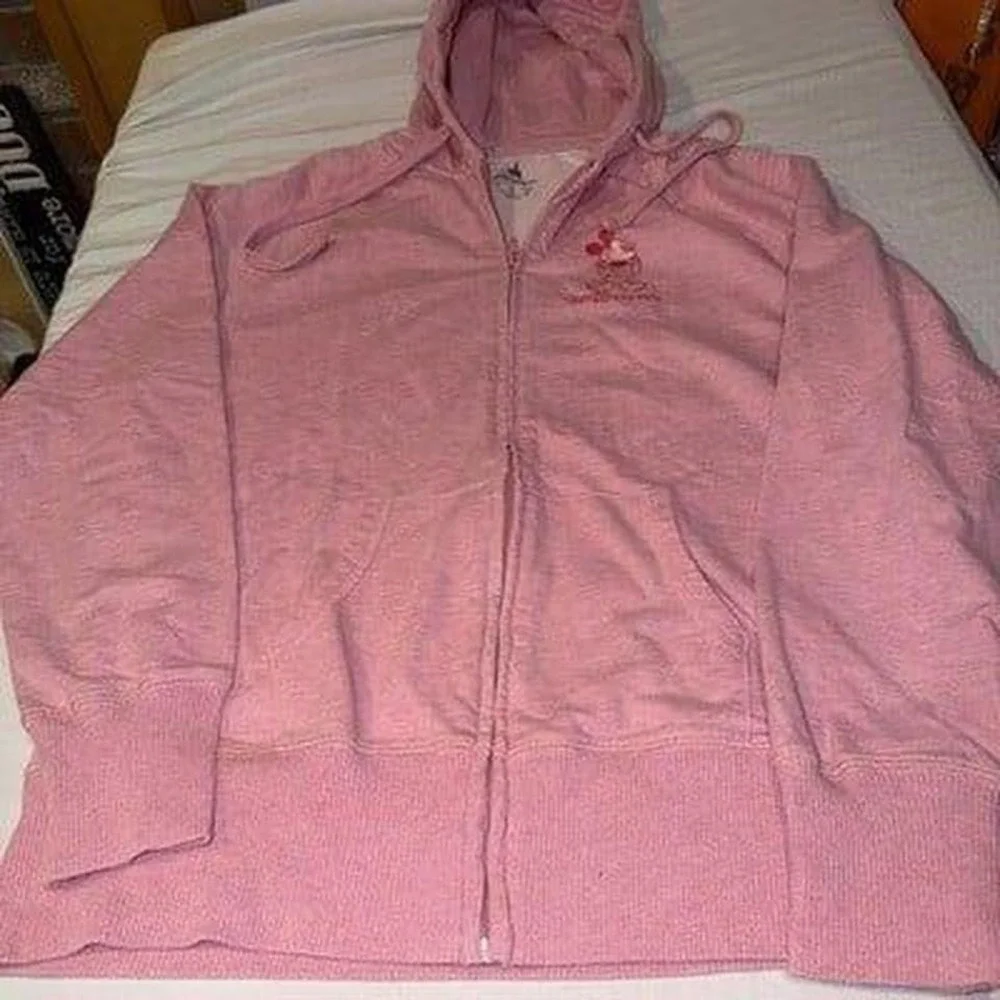 Disney Pink full zip hoodie children‎ Size LG